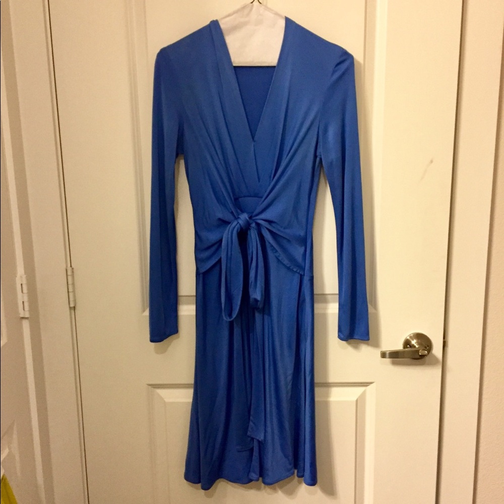 Issa London midi wrap dress